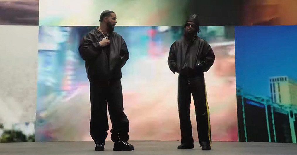 How the second beat in "Jimmy Cooks" by Drake ft. 21 Savage was made